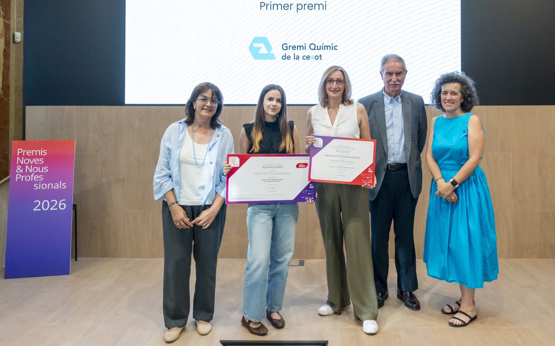 20a edició dels Premis Noves i Nous Professionals | El Gremi Químic reforça el seu compromís amb la formació professional i el talent jove